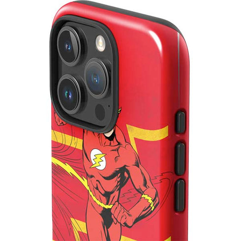 DC Comics Jagged Flash iPhone 16 Pro Impact Case